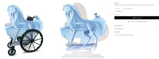 Disfraz Nokk de hielo adaptable para silla de ruedas Frozen Disney por 10€