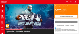 Juego para Nintendo Pigeon Sim - Simulador de aves por 0,99€