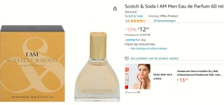 Scotch & Soda I Am Men Edp Spray 60 ml voor €12,99 bij Amazon