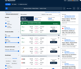 Vuelos ida y vuelta Barcelona/ Manila desde 536€ en Skyscanner