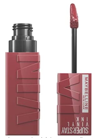 Labial líquido Maybelline Super Stay Vinyl Ink Witty por $199 en Amazon