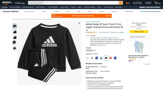 Adidas Badge Of Sport French Terry Jogger chándal unisex bebé por 16,80€