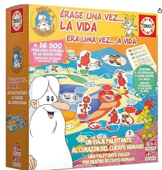 Educa - Érase una Vez La Vida, Juego de Mesa Familiar Educativo por 14€