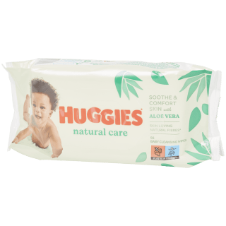 Huggies Pure Babydoekjes 99% water 56 stuks voor €0,74 bij de Action