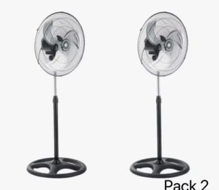 Pack de 2 Ventiladores de Pie de 90w-100w 18" por 28,84€