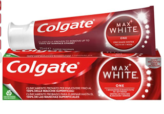 Marca Colgate Max White One Pasta de Dientes, 75ml por 1,90€