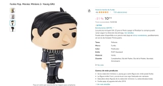Figura Funko Pop. saga películas: Minions 2-Gru joven por 10,99€ (10,52€ miravia)