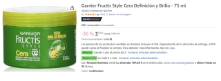 3 Botes de Garnier Fructis Style Cera Definición y Brillo - 75 ml por 6.84€