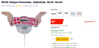 Bk Mr. Gripper Afgiethulp voor €4,01 bij Bol.com