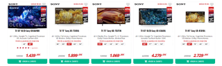 10% EXTRA descuento en Televisores Sony preciazos