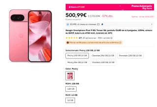 Google-Smartphone Pixel 9 5G de 812GB/128GB por 500,99€