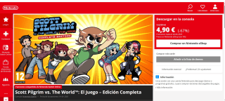 Juego para Nintendo Scott Pilgrim vs. The World™: El Juego – Edición Completa por 4,90€