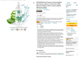 Gel Protector de Almohadillas para Perros y Gatos por solo 6,37€