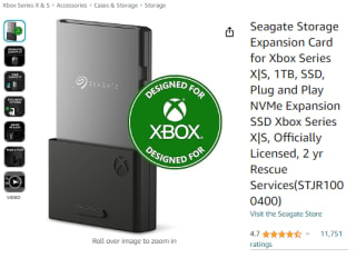 Obtain Seagate storage expansion card for Xbox Series X|S from Amazon for £125.99