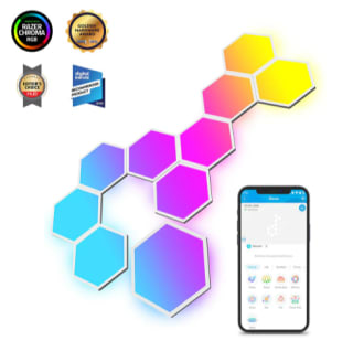 Lot de 10 Panneaux d'Éclairage Govee Glide Hexa à 99,99€