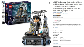 LEGO Wednesday Addams figuur 76780 voor €29,99 bij Amazon