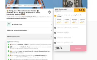 Desde 1 noche Hotel MC Villa de Pinto + al Parque de Atracciones de Madrid. por 53€ pxp 2pm