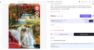 Puzzles de 1000 piezas desde 7€