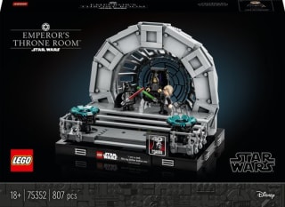 Lego Star wars Troonzaal van de keizer diorama voor €55,99 bij Bol