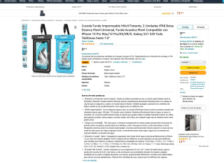 Funda Impermeable Flotante para móvil 2 Unidades Cocoda a solo 4,99€