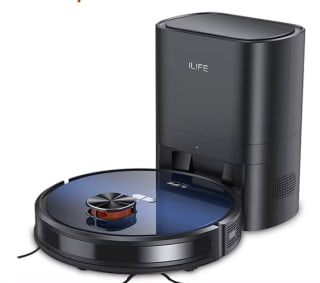 ILIFE Robot T10s, estación de vacío automático, navegación LDS, húmedo y seco por 143,97€
