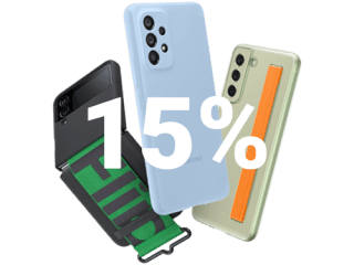 GSMpunt kortingscode voor 15% korting op alle Samsung accessoires