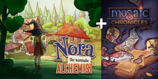 juego para nintendo Nora: La aspirante a alquimista + Mosaic Chronicles Deluxe por 1,99€