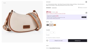 Lois - Bolso Bandolera Mujer por 29,99€ (17,99 usuario nuevo)