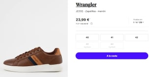 Zapatillas de Hombre Wrangler JESSE por 23.99€