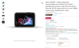 Camara deportiva GoPro HERO9 por 229€
