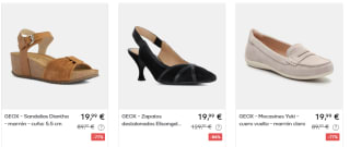 Geox sandalias,bailarinas y tacones desde 14,99€ preciazos