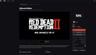 Red Dead Redemption 2 Ultimate Edition por 19,99€ con Epicgames