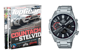 TopGear abonnement (2 jaar) met Edifice-horloge voor €149,95