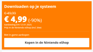 WRC 10 FIA World Rally Championship voor €4,99 in de Nintendo eShop