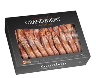 Gambón crudo salvaje 20-30 piezas estuche 2 kg por 12,90€