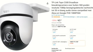 TP-Link Tapo C500 - Beveiligingscamera - Outdoor - voor €40,99 bij Amazon