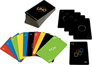 UNO MINIMALISTA, Mattel, Black - R$ 26,99
