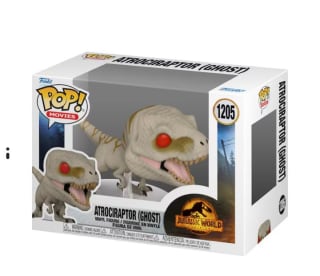 Figura Funko POP Jurassic World Dominion Ghost Atrociraptor por 6,95€