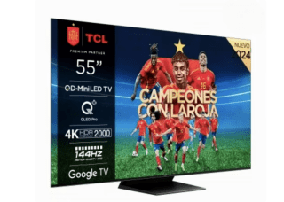 TV MiniLED 55'' 139.7 cm TCL 55Q9B 4K UHD Dolby Vision IQ Smart TV HDR10+ Dolby AC4 Quantum Dot Pro a solo 594,15€