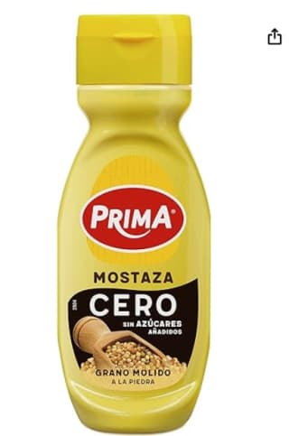 Mostaza Cero Prima por 0,91€ comprando 4 unidades/ 0,95€ una unidad