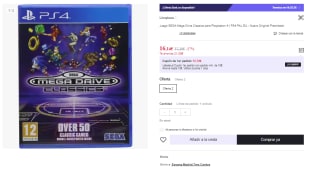 Juego PS4 Megadrive Classics por 16.14€ (Cuenta Nueva 9.68€)
