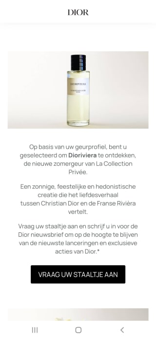 Gratis staaltje Dioriviera van Dior bij parfumado