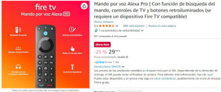 Recopilación Fires TV a precio muy buenos en amazon