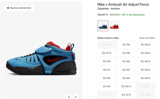 Zapatillas para Hombre Nike x Ambush Air Adjust Force por 104.97€