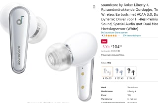 Soundcore by Anker Liberty 4 voor €104,99 bij Amazon.nl