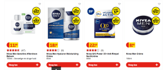 2e Nivea artikel voor €1 en gratis geurkaars bij Kruidvat