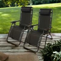Pack 2 Tumbonas de Exterior Plegables Gravedad Zero por 63€ (Cuenta Nueva 51€)