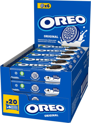 Oreo Original 20 paquetes por 16,83€