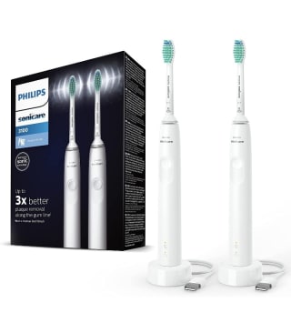 Pack de 2 Philips Sonicare Cepillo de dientes eléctrico sónico por 58,99€.