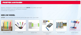 Gratis proefexemplaar aanvragen van de flyerpen (voor organisaties)